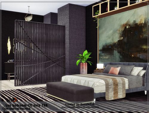 Leo bedroom-CC only TSR