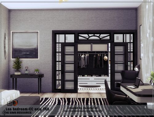 Leo bedroom-CC only TSR