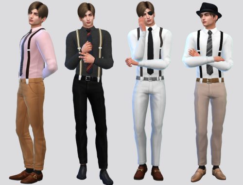 Leone Suspender Shirt