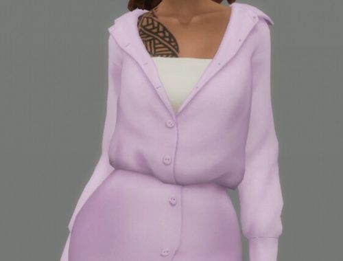 LEVITATING DRESS at Candy Sims 4