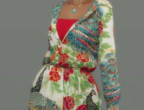 LEVITATING DRESS at Candy Sims 4