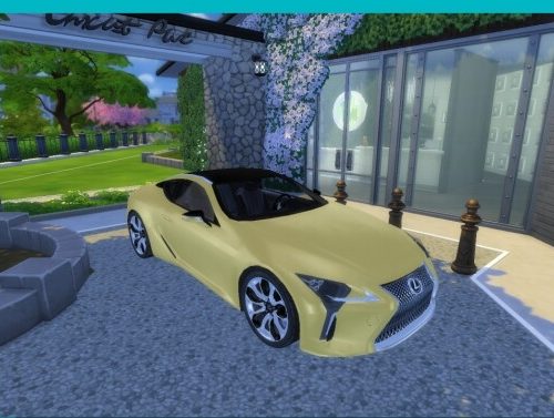 Lexus LC500 at LorySims