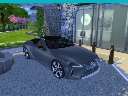 Lexus LC500 at LorySims