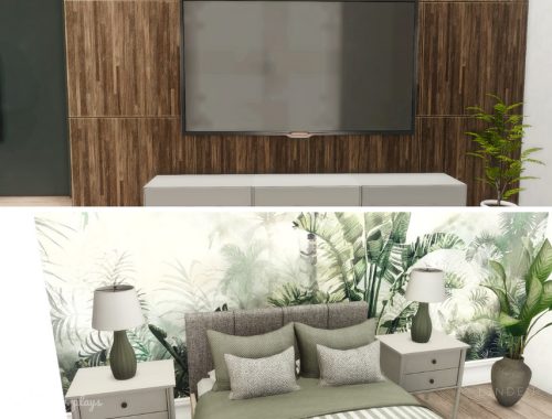 Linden Bedroom  - TSR CC Only