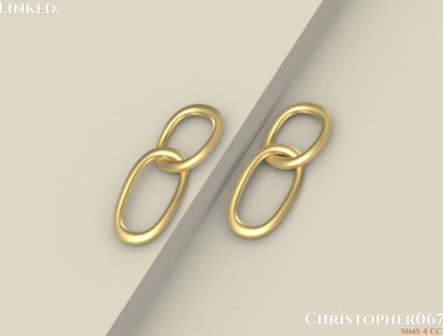 Linked Earrings / Christopher067
