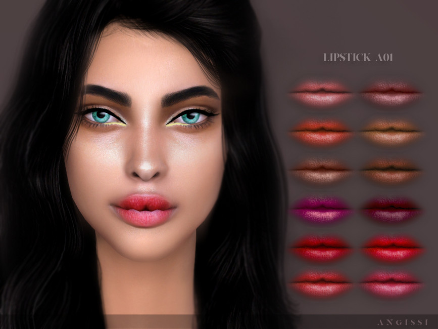 Lipstick-A01 - The Sims 4 Catalog