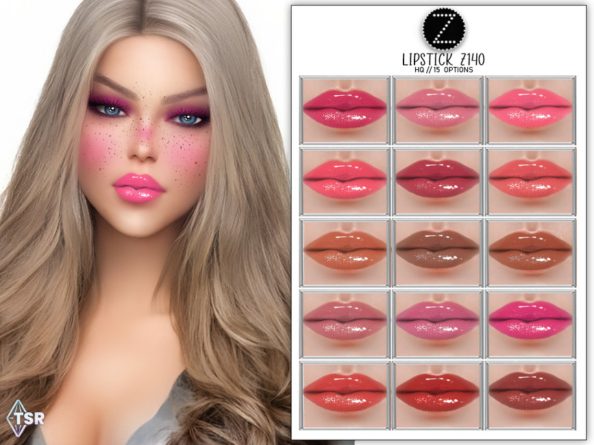 Lipstick Z140 The Sims 4 Catalog