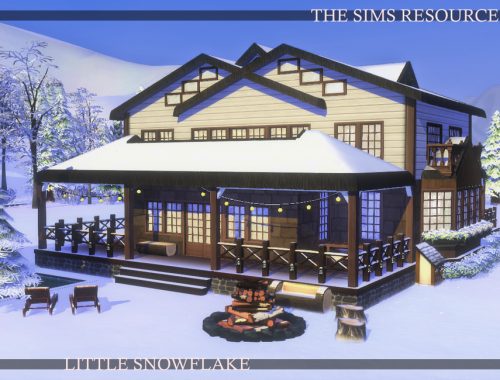 Little Snowflake Family House | noCC