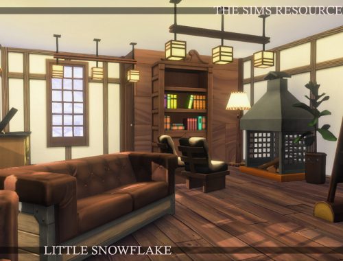 Little Snowflake Family House | noCC