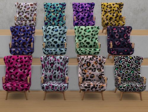 Leopard Seating Set