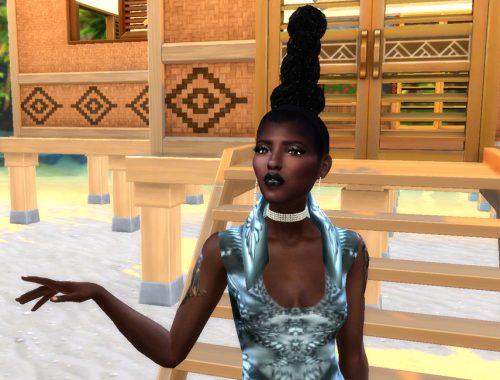 LN Met Gala Hairstyle