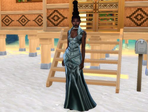 LN Met Gala Hairstyle