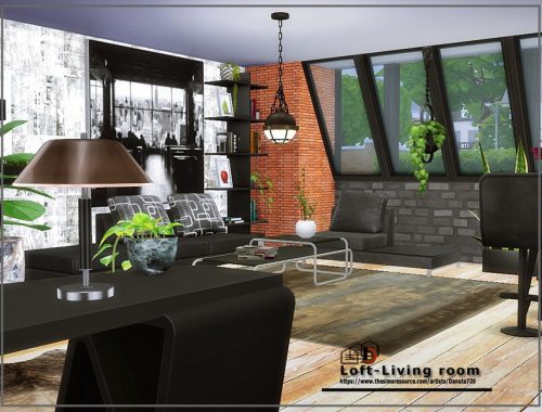 Loft-Living room