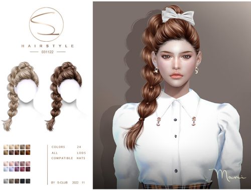 Long braid hair(Mani031122)