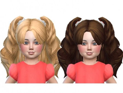 Long hair child and toddler at Trudie55