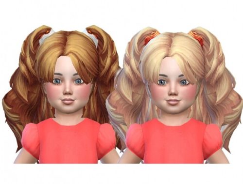 Long hair child and toddler at Trudie55