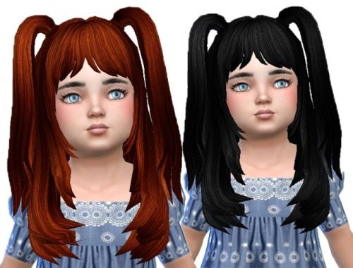 Long pony hair converted for toddlers at Trudie55