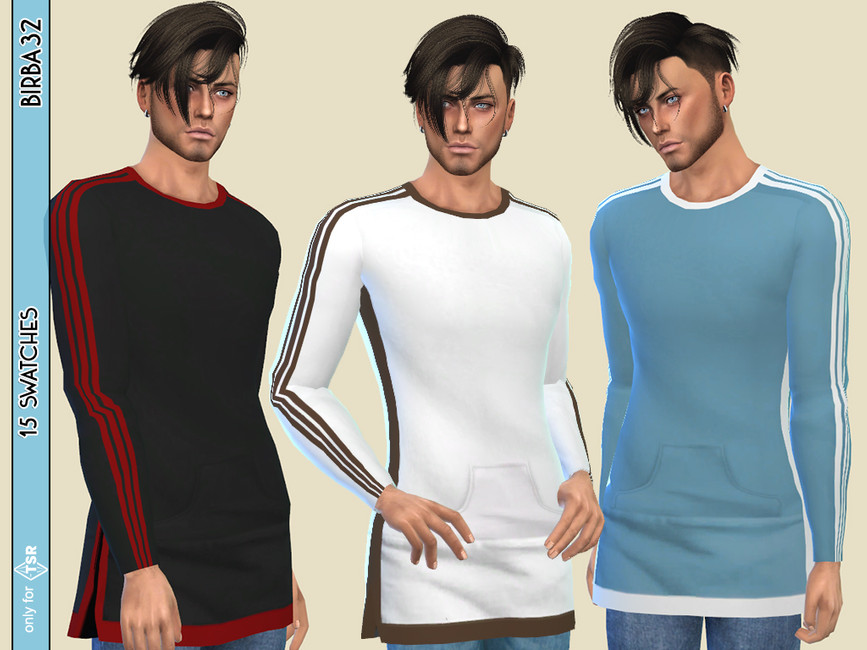 Long Sweater - Man - The Sims 4 Catalog