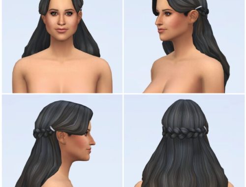 Long Wavy Braid Curl Hair V2