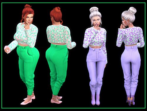 Long wide sleeves top
