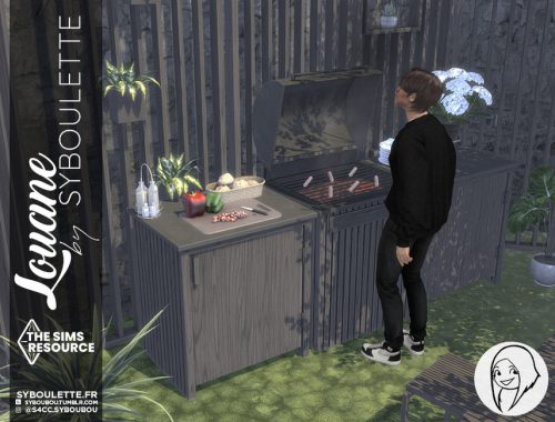 Louane outdoor BBQ set (part 1)