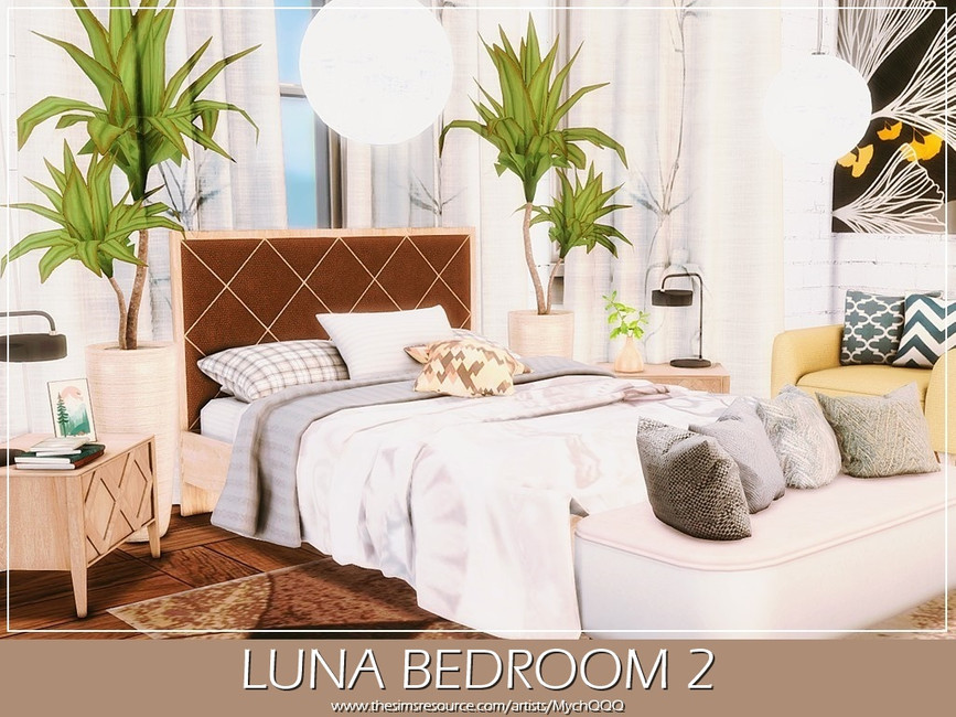 Luna Bedroom 2 - The Sims 4 Catalog