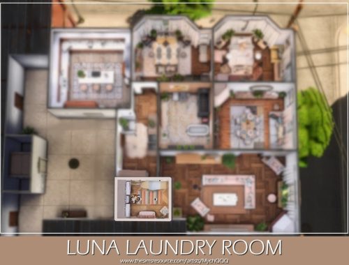 Luna Laundry Room