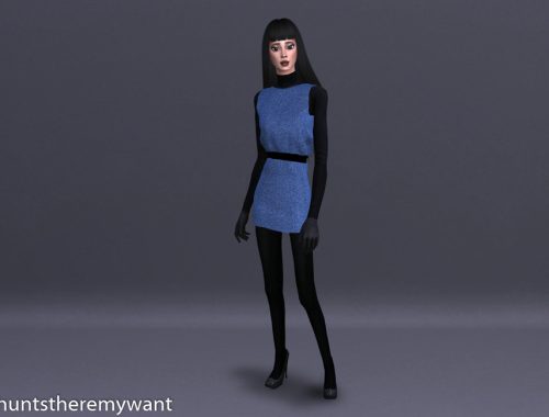 Lynn Cocktail Dress Recolor v3 – Mesh Needed