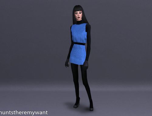 Lynn Cocktail Dress Recolor v3 – Mesh Needed