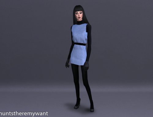 Lynn Cocktail Dress Recolor v3 – Mesh Needed