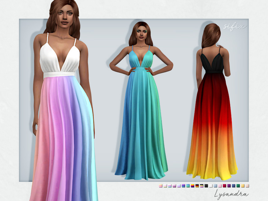 Lysandra Dress - The Sims 4 Catalog