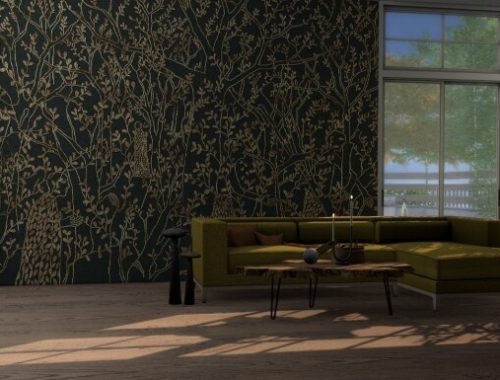 Madame Butterfly wall murals at Tilly Tiger