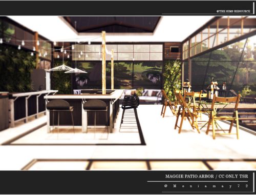 Maggie Patio Arbor CC only TSR