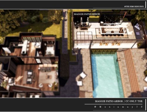 Maggie Patio Arbor CC only TSR