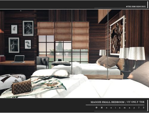Maggie Small Bedroom CC only TSR