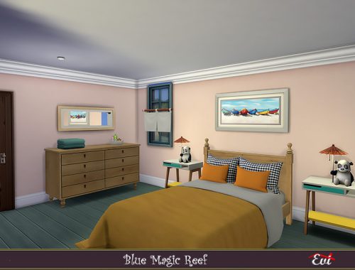 Magic blue reef