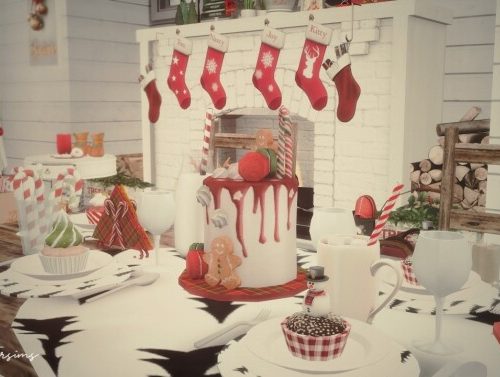 Magical Christmas Home at SoulSisterSims