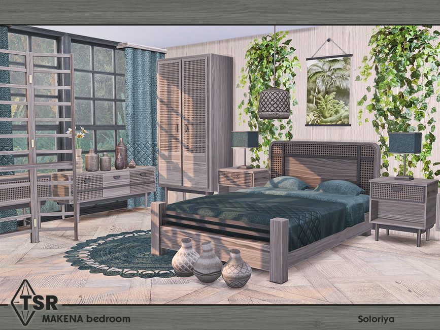 Makena Bedroom - The Sims 4 Catalog