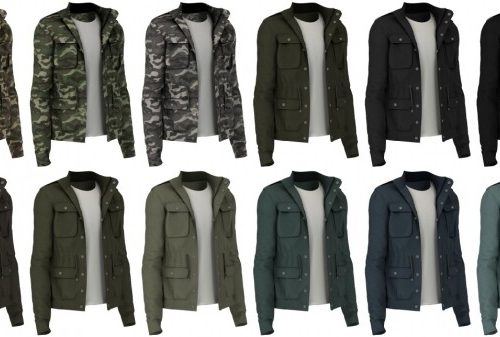 Male clothes set at LazyEyelids