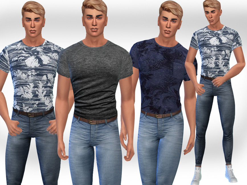 Male Sims Casual Cool Tops - The Sims 4 Catalog