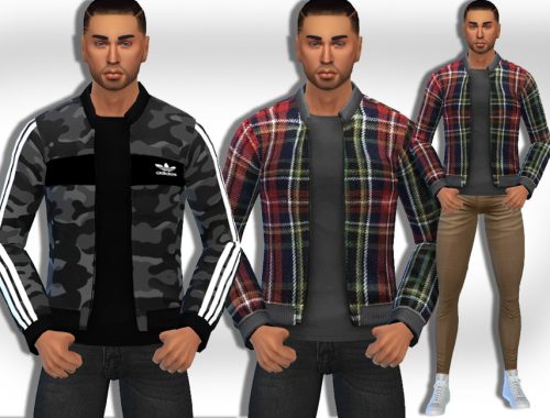 Male Sims Casual Jackets Mix