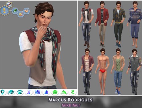 Male Townies for StrangerVille at MikkiMur