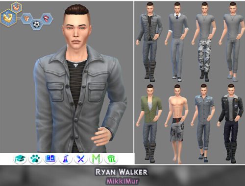 Male Townies for StrangerVille at MikkiMur