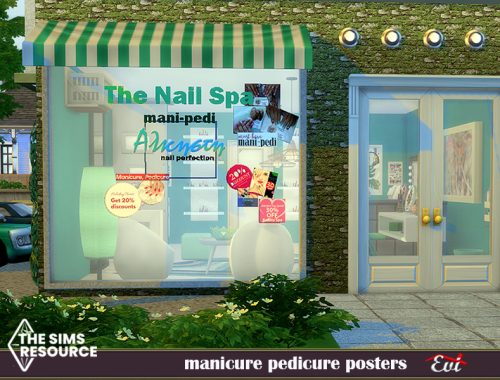 manicure pedicure posters