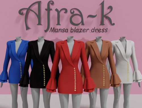 Mansa blazer dress