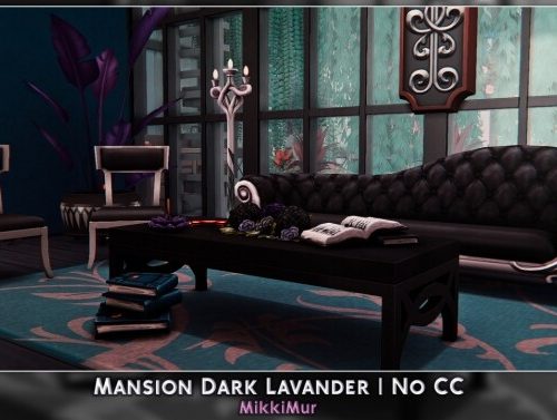 Mansion Dark Lavander at MikkiMur