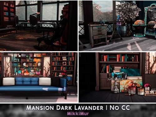 Mansion Dark Lavander at MikkiMur