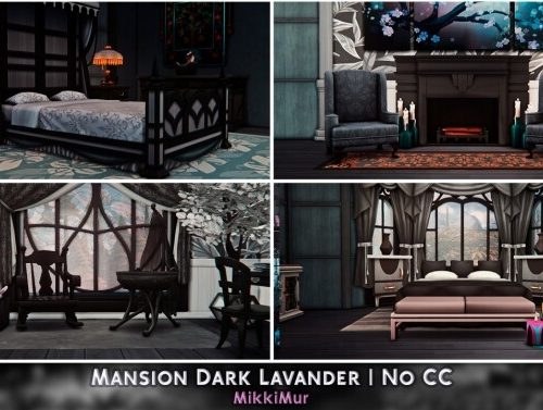 Mansion Dark Lavander at MikkiMur