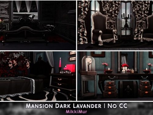 Mansion Dark Lavander at MikkiMur