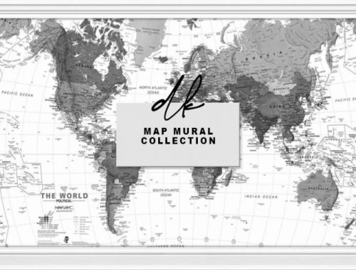 Map Mural Collection at DK SIMS